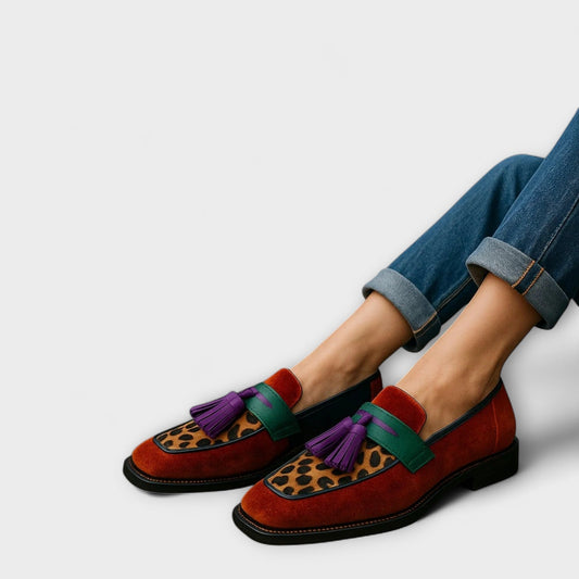 Ιόνη – Πολύχρωμες loafers