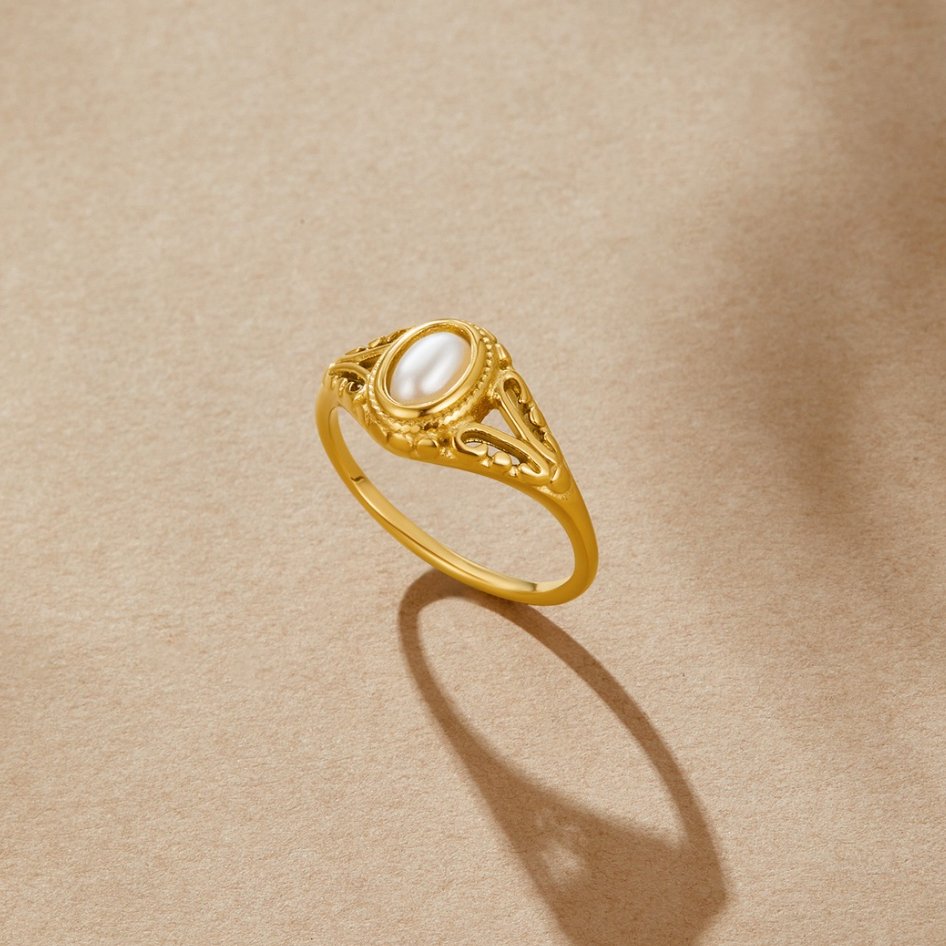 Δαχτυλίδι Vintage Royal Pearl
