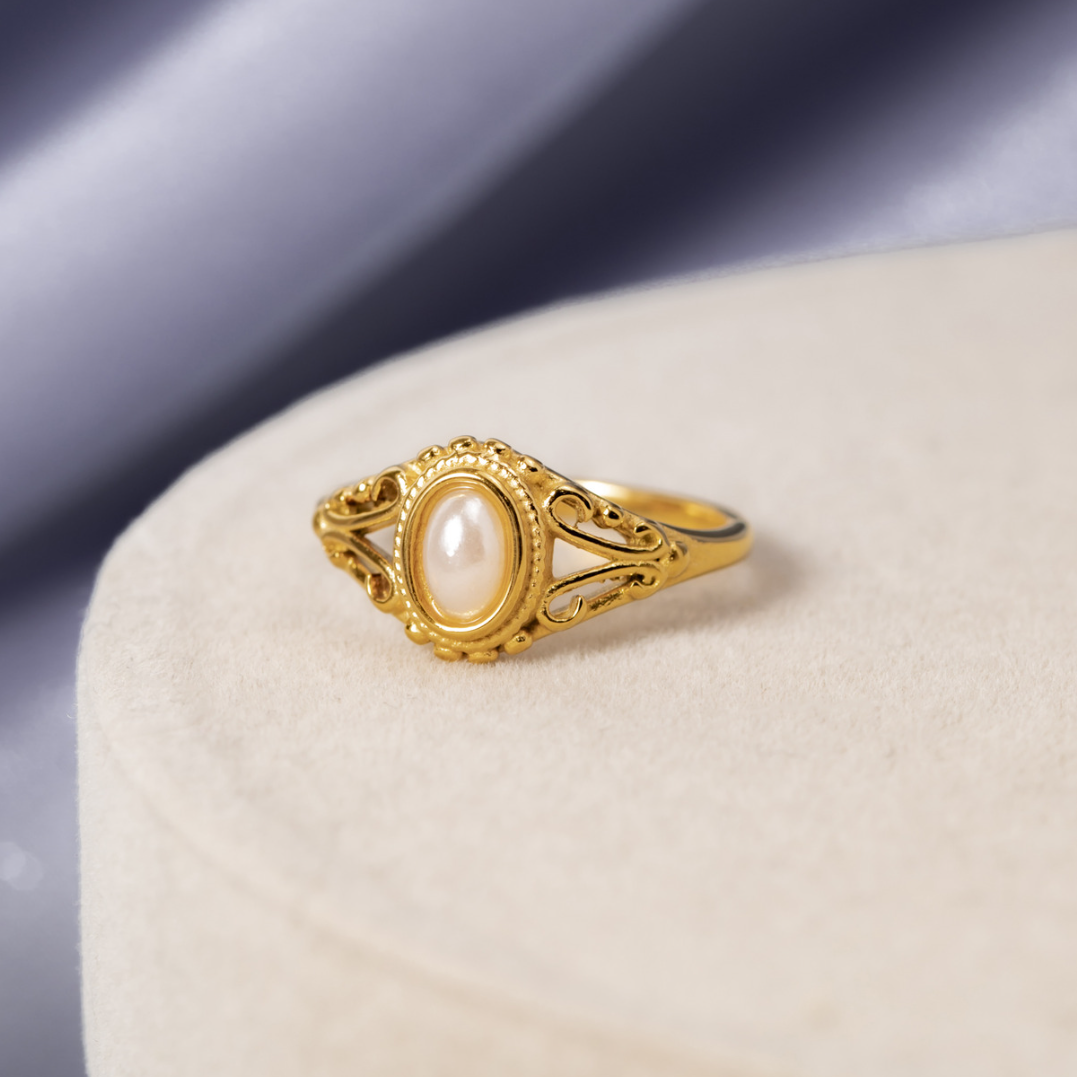 Δαχτυλίδι Vintage Royal Pearl